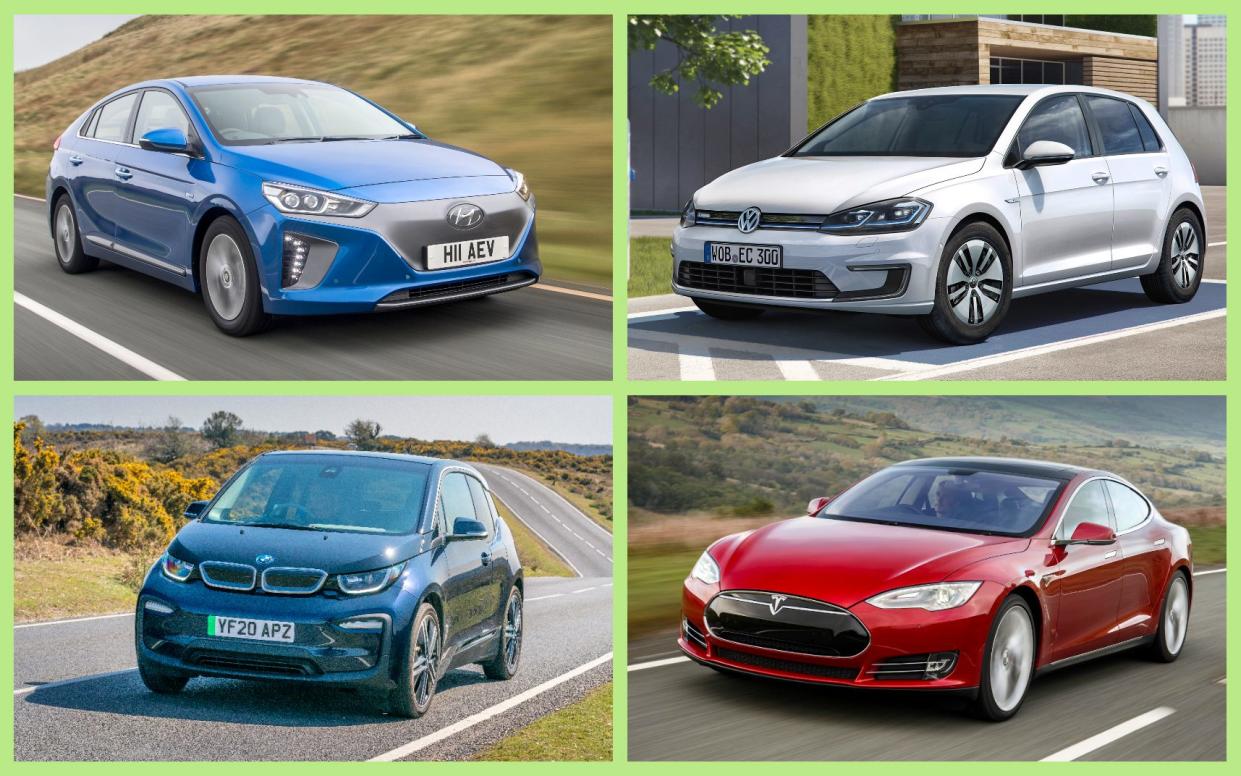 best used electric cars family 2021