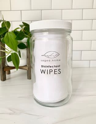 A set of reusable wipes, for ever-lasting disinfecting