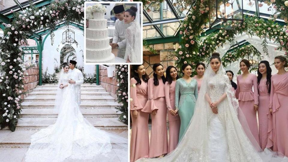 Malaysian Heiress' stunning wedding