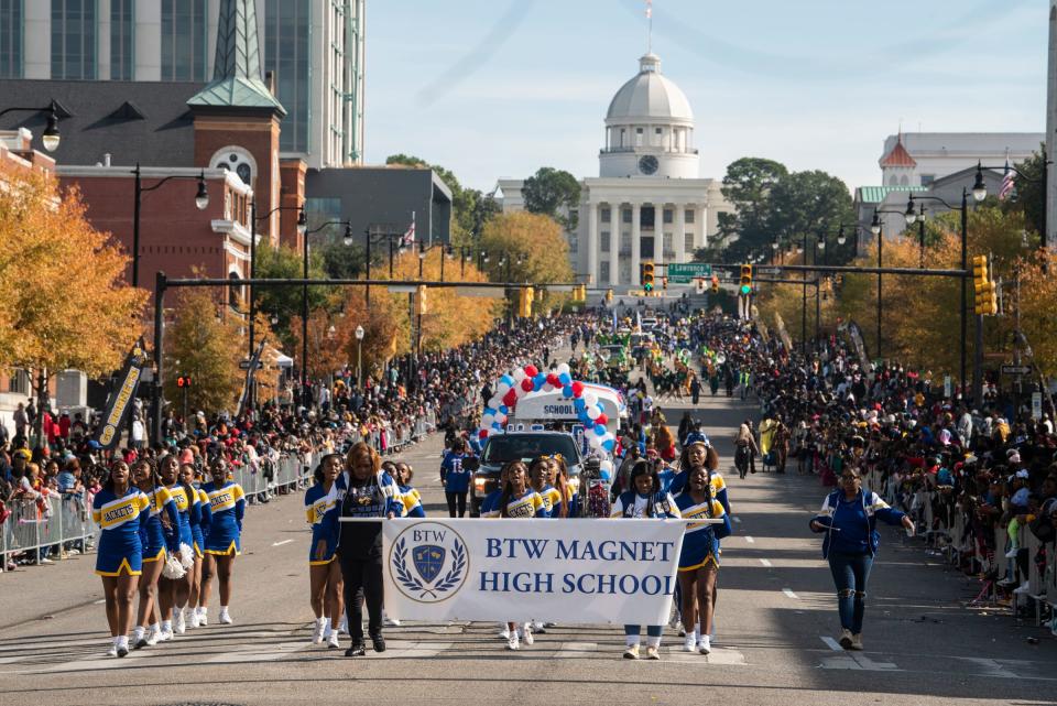 The Turkey Day Classic Parade is Thursday in downtown Montgomery.