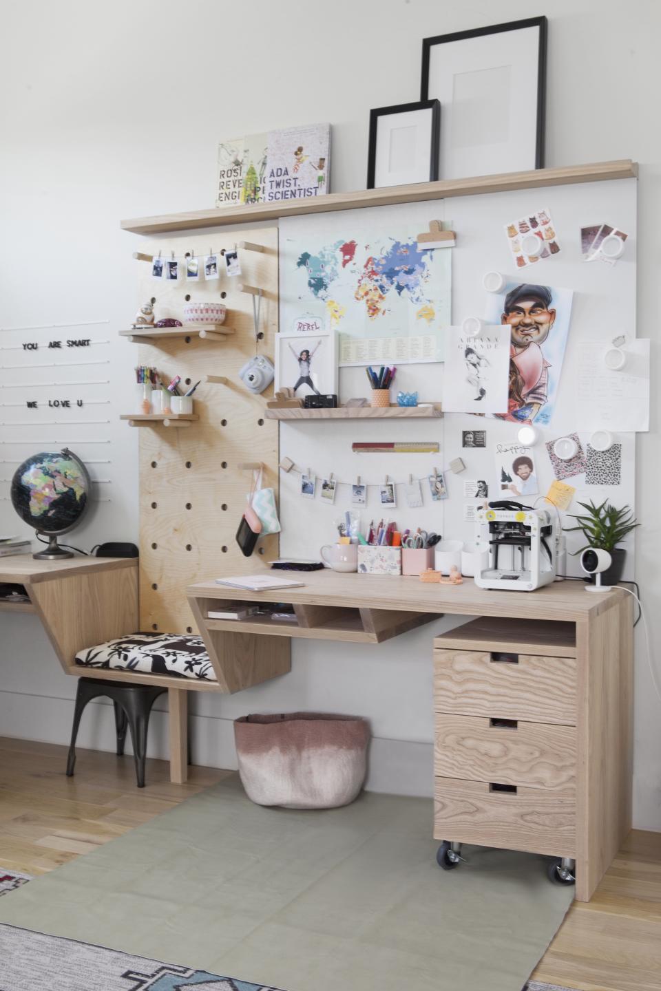 kids homework area station by Urbanology