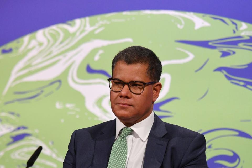 Alok Sharma is warning leaders to honour their climate promises at Cop26 (Justin Tallis/PA) (PA Wire)