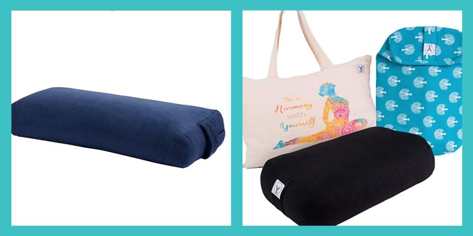 These Supportive, Versatile Yoga Pillows Will Take Your Practice to the Next Level