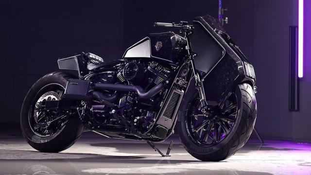 Meet the Cosmos Charger, a Menacing Harley-Davidson Street Bob With a  Sci-Fi Twist - Yahoo Sports