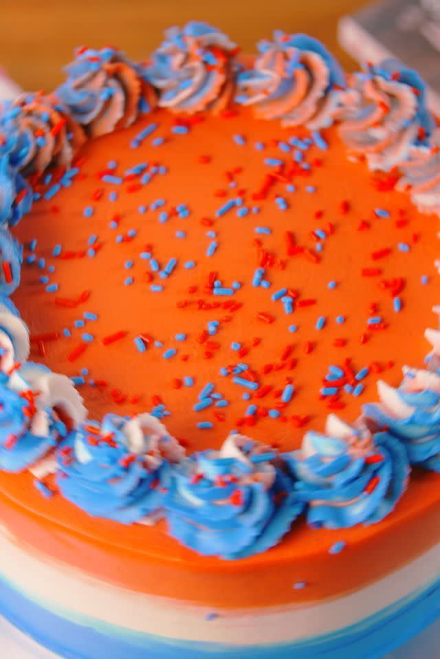 July 4th Ice Cream Cake