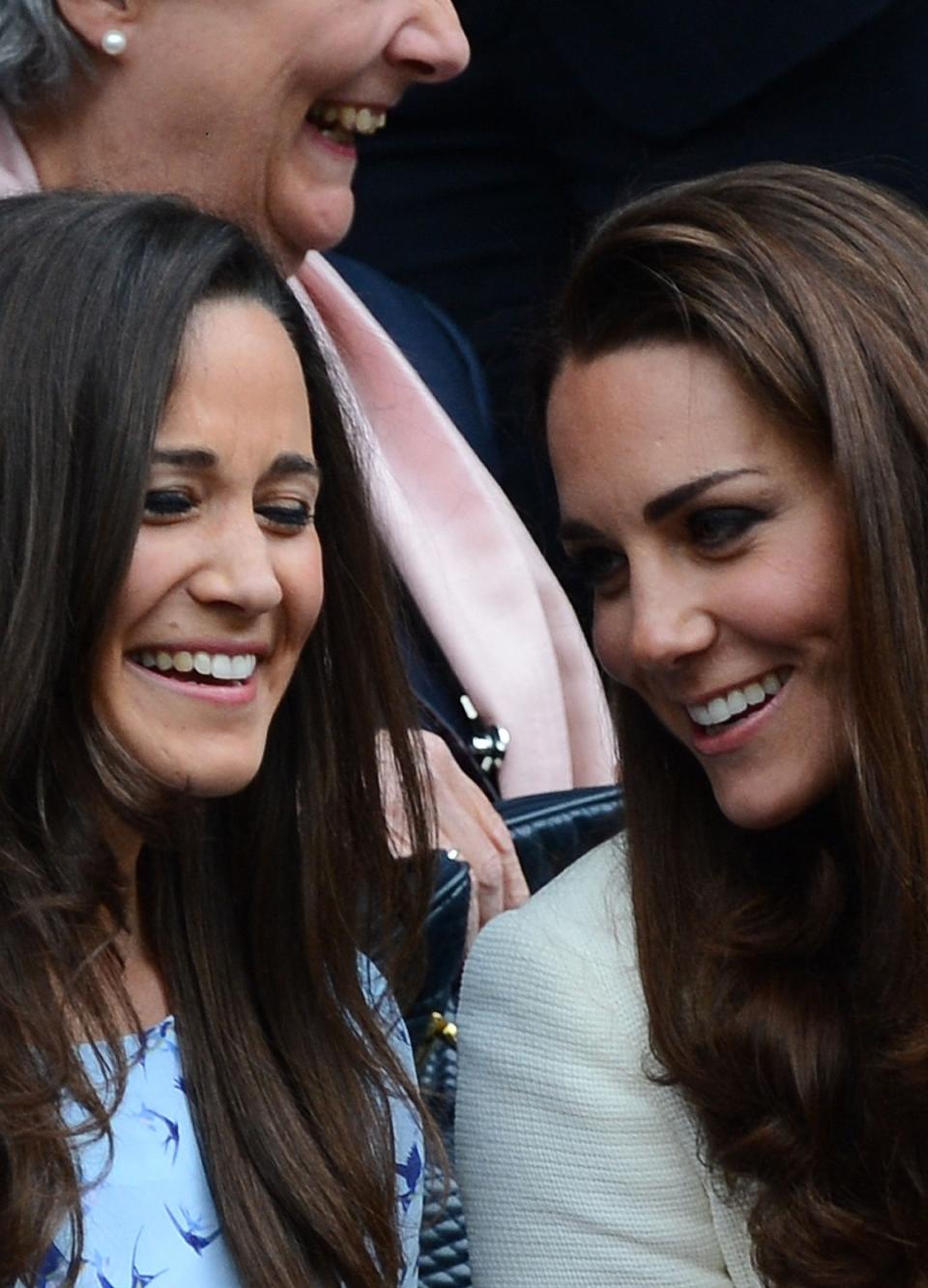 Kate and Pippa Middleton