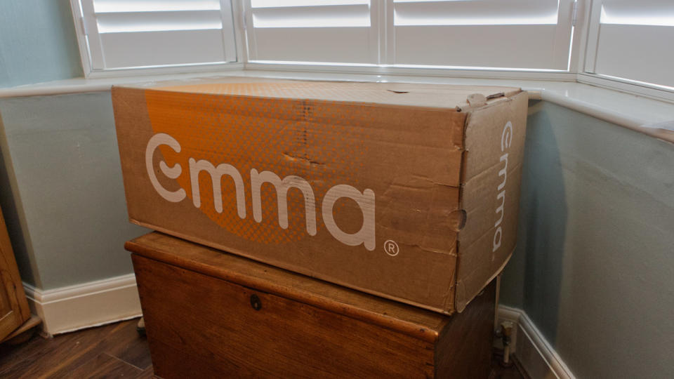 The Emma NextGen Premium in its delivery box