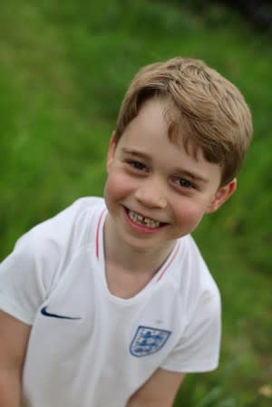 Britain's Prince George's sixth birthday