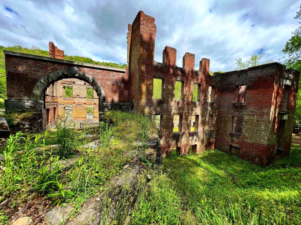 It is probably the most popular attraction at Sweetwater Creek State Park — the ruins of the New Manchester textile mill.