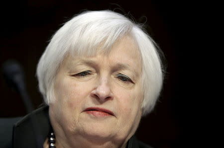 United States Federal Reserve Chair Janet Yellen appears before a Joint Congressional Economic hearing on "The Economic Outlook" on Capitol Hill in Washington December 3, 2015. REUTERS/Gary Cameron