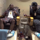 <p>Apparently, the rapper likes to be pampered from head to toe! (Photo: <a rel="nofollow noopener" href="https://www.instagram.com/p/BU0dqEhAaEE/" target="_blank" data-ylk="slk:Meek Mill via Instagram;elm:context_link;itc:0;sec:content-canvas" class="link ">Meek Mill via Instagram</a>) </p>