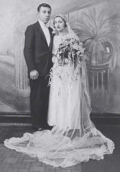 John and Ann Betar on their wedding day in 1932.&nbsp; (Photo: The Betar Family)