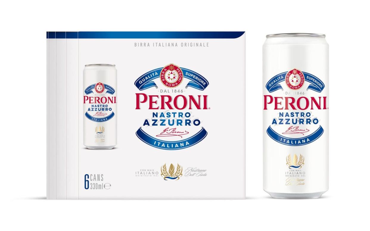 Peroni is launching a canned beer