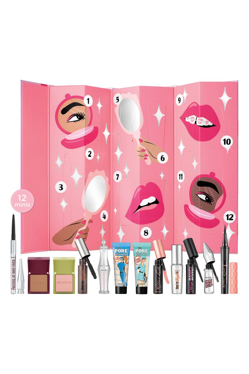 5) Shake Your Beauty Holiday Advent Calendar Makeup Set