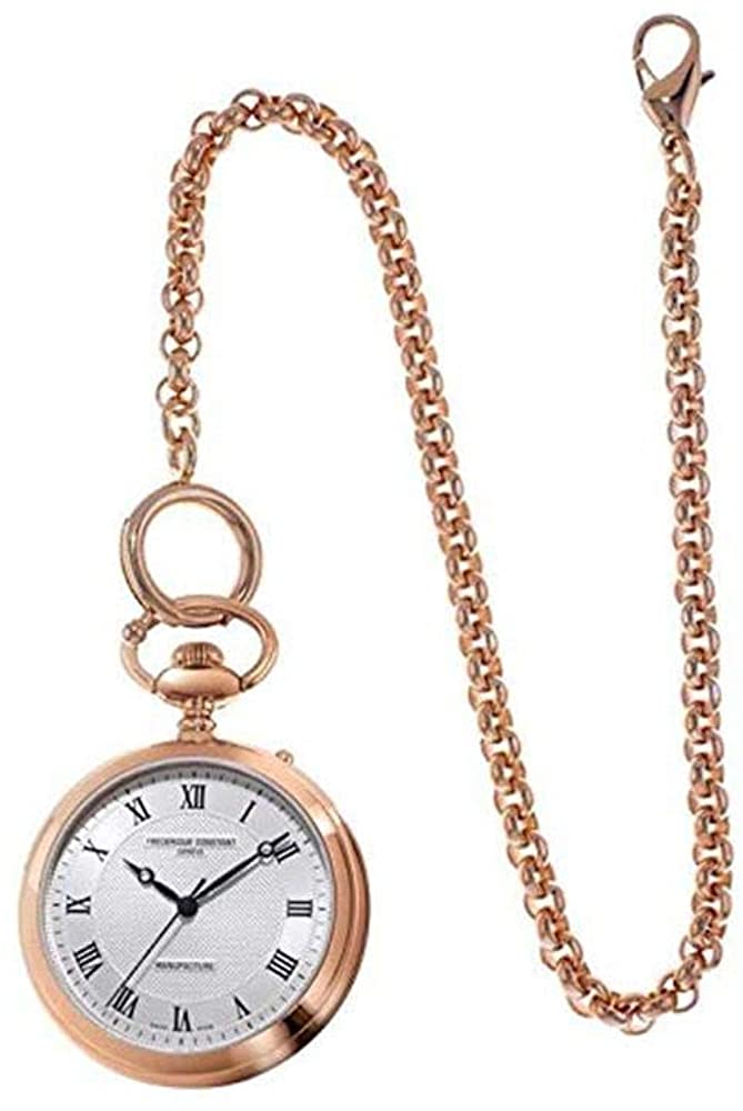 Frederique Constant Pocket Watch in rose gold best pocket watches 