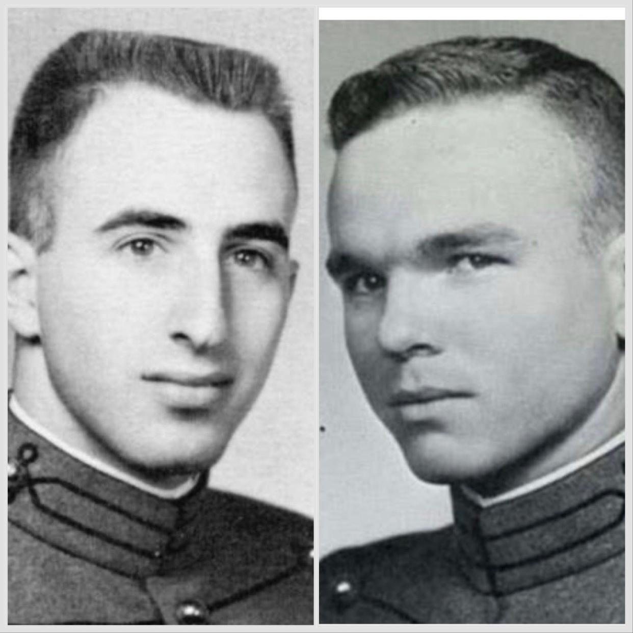 John Hays, left, and Richard Hood were both Winter Haven High School graduates who went to the U.S. Military Academy at West Point. Both died in Vietnam.