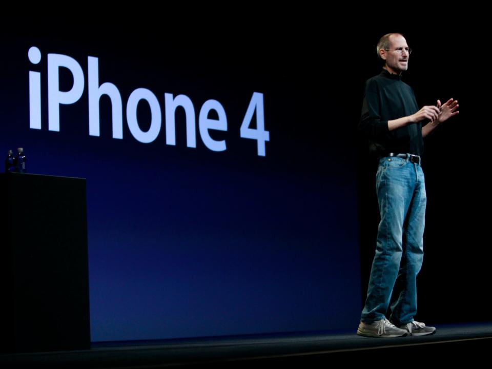 iPhone 4 Steve Jobs