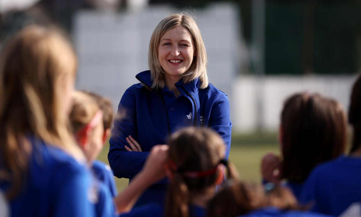 White was speaking at Actonians Girls FC as the National Lottery shone a light on the growth of the girls' game after the Lionesses' Euros win