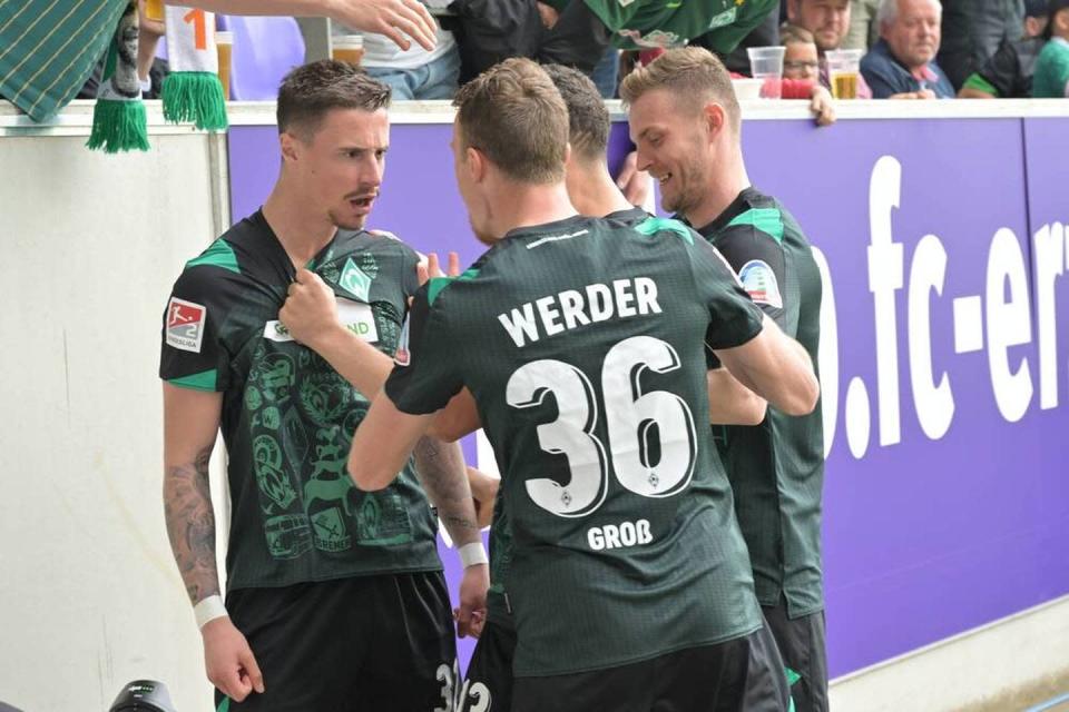 Bremen klopft an Liga eins an