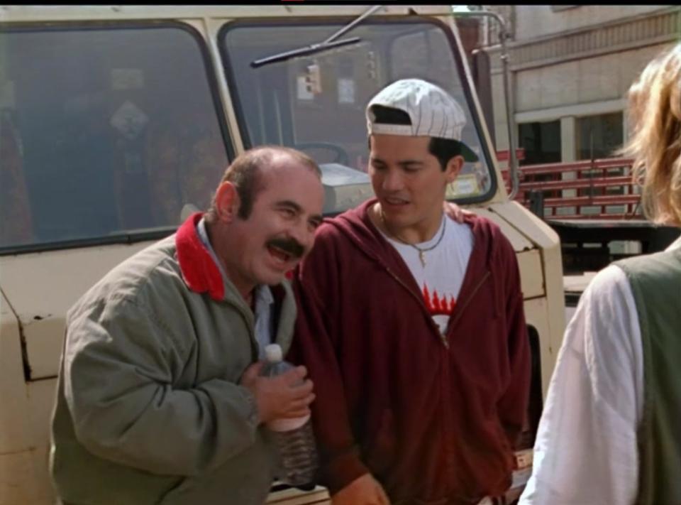 Bob Hoskins and John Leguizamo star in 1993 film "Super Mario Bros."