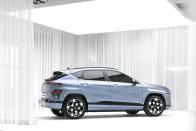 <p>The Kona Electric is bigger than before, with a longer wheelbase and more space inside.</p>