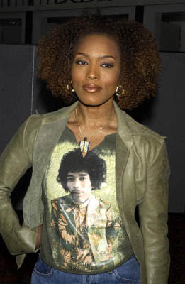 Angela Bassett at the New York premiere of Columbia's Enough