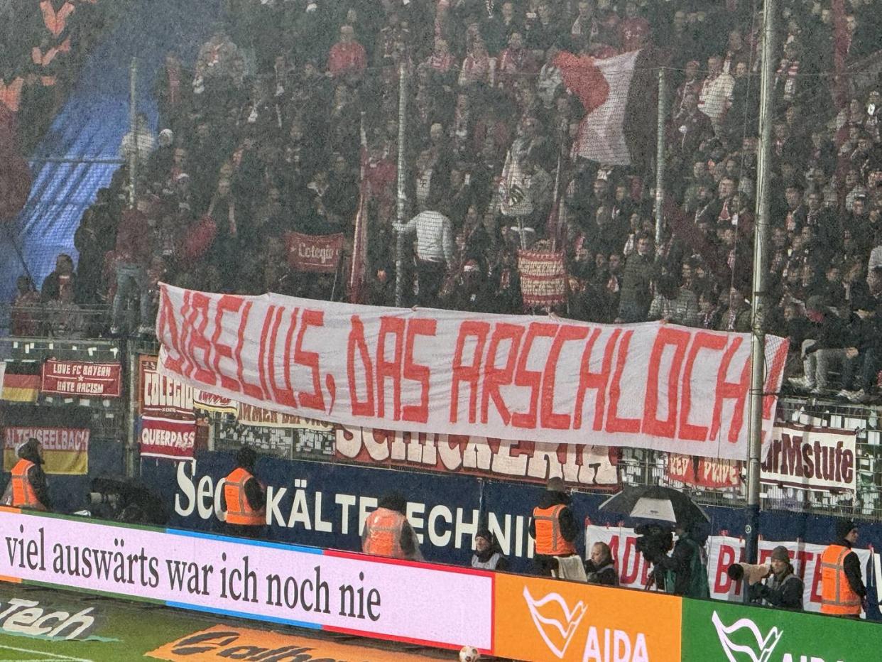 Fanprotest bei Bayern-Spiel 