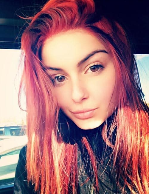 Ariel Winter ditches her red hair in favour of another striking