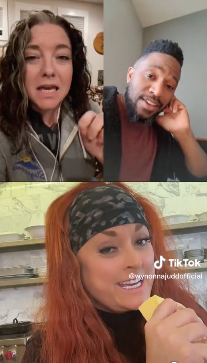 Wynonna Judd Joins in on Song Roasting TikTokers Butter Hack