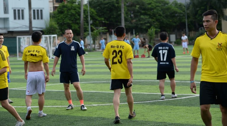 In order to escape the threat of authorities shutting down their meetings, Vietnam's No-U FC squad keep match locations secret until minutes before the games