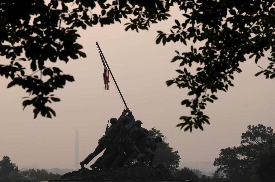 Image: Smoke From Canadian Wildfires Blows South Creating Hazy Conditions On East Coast (Win McNamee / Getty Images)