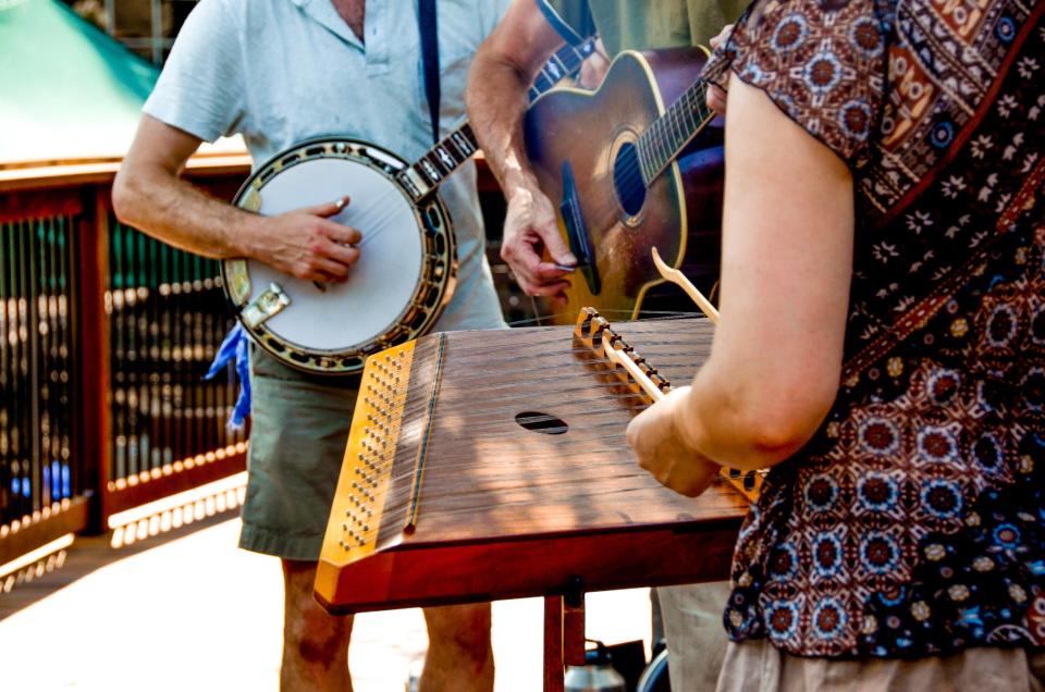 Peddler's Village, in Lahaska, hosts its annual Bluegrass and Blueberries Festival every weekend throughout the month of July. Taste a wide variety of blueberry treats, savor blueberry-inspired specials, and enjoy live entertainment and family activities.