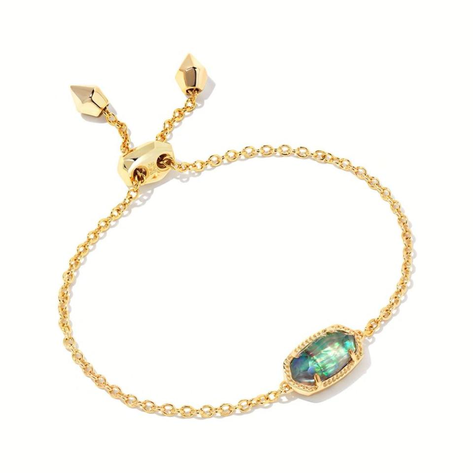 <p><a href="https://go.redirectingat.com?id=74968X1596630&url=https%3A%2F%2Fwww.nordstrom.com%2Fs%2Fkendra-scott-elaina-birthstone-bracelet%2F4651088&sref=https%3A%2F%2Fwww.elle.com%2Ffashion%2Fshopping%2Fg38638789%2Fsentimental-gifts%2F" rel="nofollow noopener" target="_blank" data-ylk="slk:Shop Now;elm:context_link;itc:0;sec:content-canvas" class="link ">Shop Now</a></p><p>Elaina Birthstone Bracelet </p><p>nordstrom.com</p><p>$55.00</p>