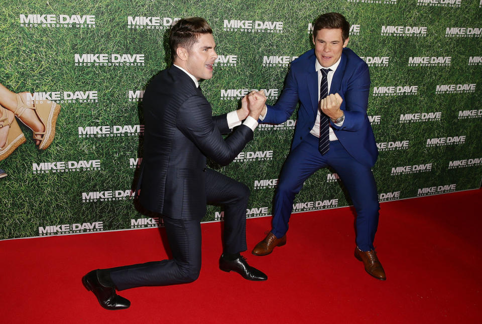 Picture of Zac Efron and Adam DeVine Red Carpet