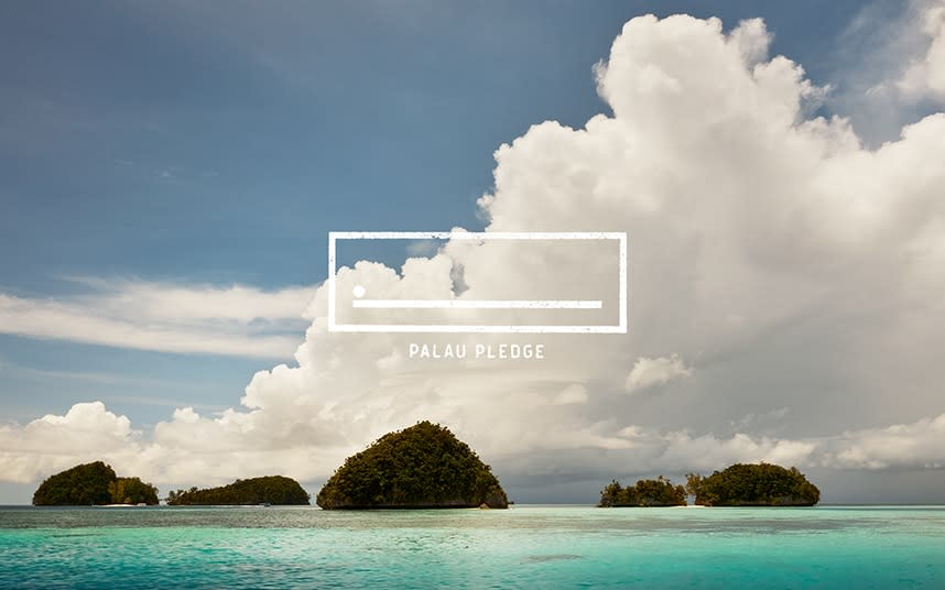 More countries are asking visitors to sign a 'tourist pledge' on arrival - Palau Pledge