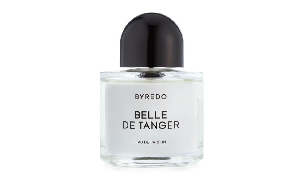 Byredos latest scent is so delicious, youll want to drink it. Seriously. Inspired by tangerines that come from Tangier, Morocco, this exquisite fragrance is citrusy in all the right ways. Notes include Seville bitter orange, violet, orris root, and cashmere.To buy: neimanmarcus.com, $230