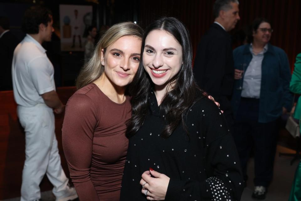 Claire Uhar and Hannah Gottlieb-Graham at TheWrapBook Launch Party 2024