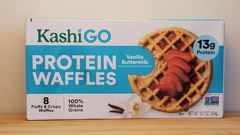 Kashi Go protein waffles