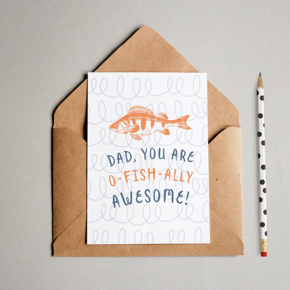 ofishally awesome printable fathers day card