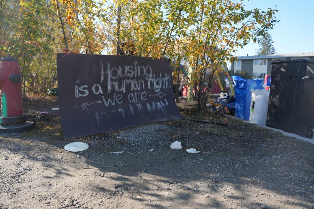 N.W.T. gov’t seeks to avoid ‘enforcement’ to evict Yellowknife encampment residents