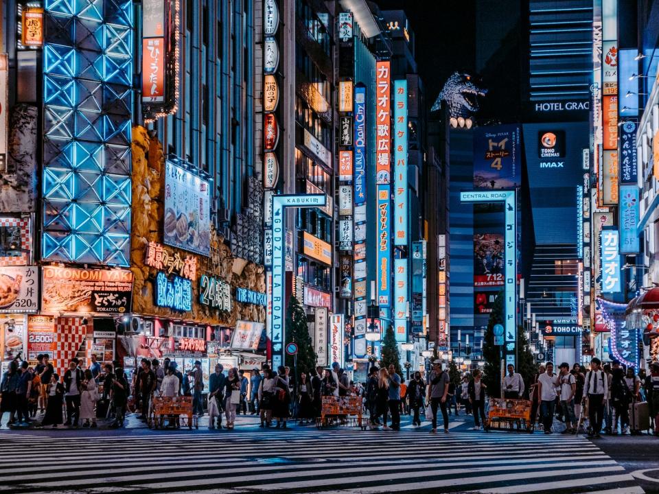 Kabukicho district, Tokyo, Japan.