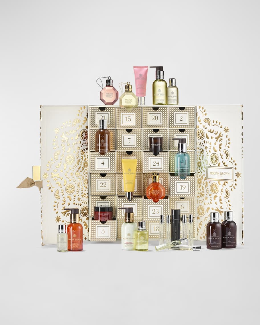 <p><a href="https://go.redirectingat.com?id=74968X1596630&url=https%3A%2F%2Fwww.neimanmarcus.com%2Fp%2Fmolton-brown-molton-brown-advent-calendar-2023-prod267110086&sref=https%3A%2F%2Fwww.harpersbazaar.com%2Fbeauty%2Fhealth%2Fg45546091%2Fbest-perfume-advent-calendars%2F" rel="nofollow noopener" target="_blank" data-ylk="slk:Shop Now;elm:context_link;itc:0;sec:content-canvas" class="link rapid-noclick-resp">Shop Now</a></p><p>Advent Calendar 2023</p><p>https://www.neimanmarcus.com</p><p>$295.00</p><span class="copyright">Neiman Marcus</span>