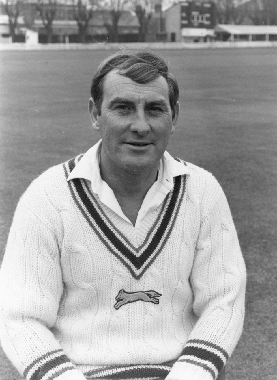 In 1974, during his time at Leicestershire - Evening Standard/Getty Images