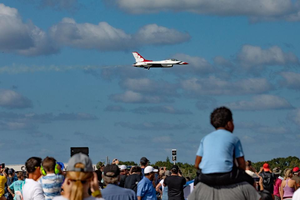 The 2023 Orlando Air Show at Orlando Sanford International Airport.