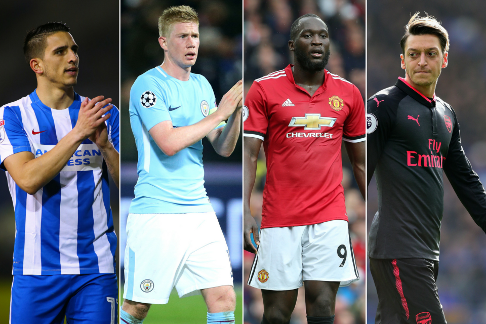 It’s set to happen: Knockaert, De Bruyne, Lukaku and Ozil are set to feature