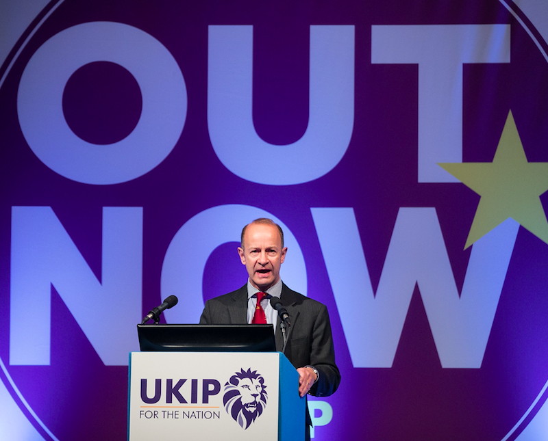 <em>Mr Bolton insisted that he would not be resigning as Ukip leader (Rex)</em>