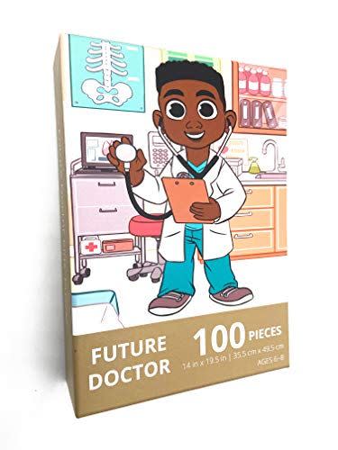 Future Doctor Kids' Jigsaw Puzzle by Puzzle Huddle (14in x 19.5in) - 100 Pieces