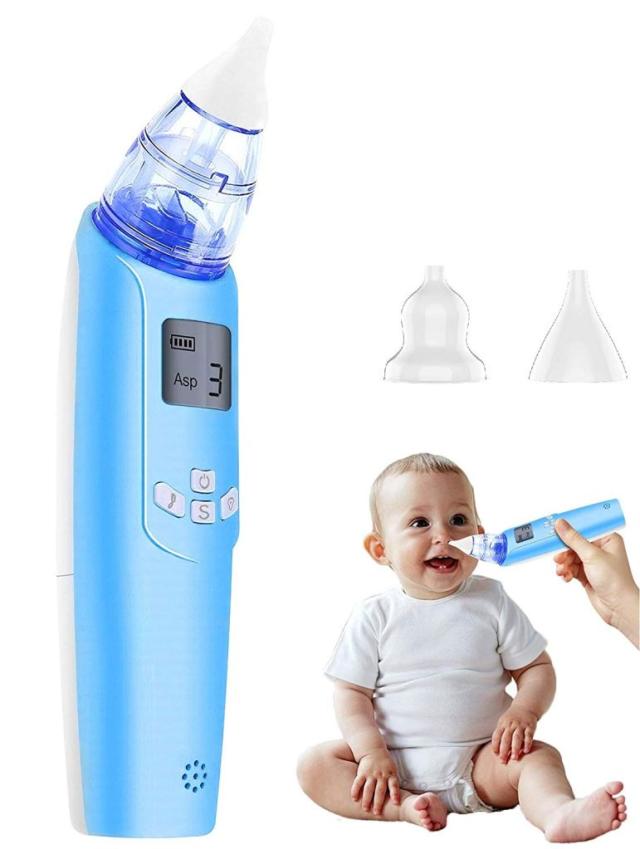 Your baby needs something gentle and safe to relieve their stuffy nose.  NeilMed Battery Operated Nasal Aspirator is the perfect solution for your  little, By NeilMed Sinus Rinse