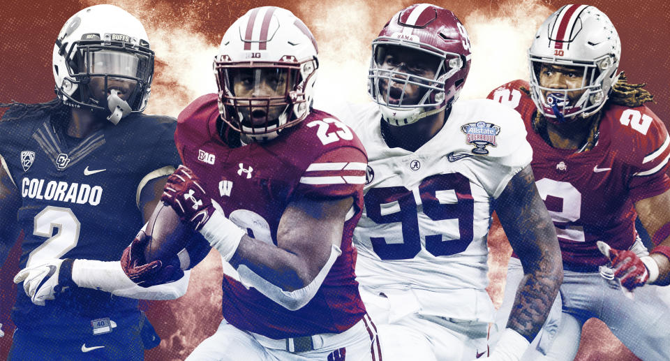 Who are the most intriguing players this college football season? (Yahoo Sports illustration)