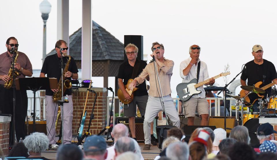 A huge crowd was on hand for the Annual Fireworks held Sunday Night July 3rd in Rehoboth Beach. Local musical group Funsters entertained at the Bandstand prior to the launching of the Pyrotechnics which are held on the beach. 
Special to the Delaware News-Journal / CHUCK